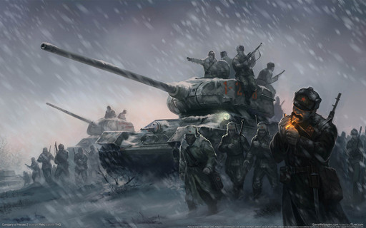 Company of Heroes 2 - Демонстрация. Три ролика из бета-теста Company of Heroes 2